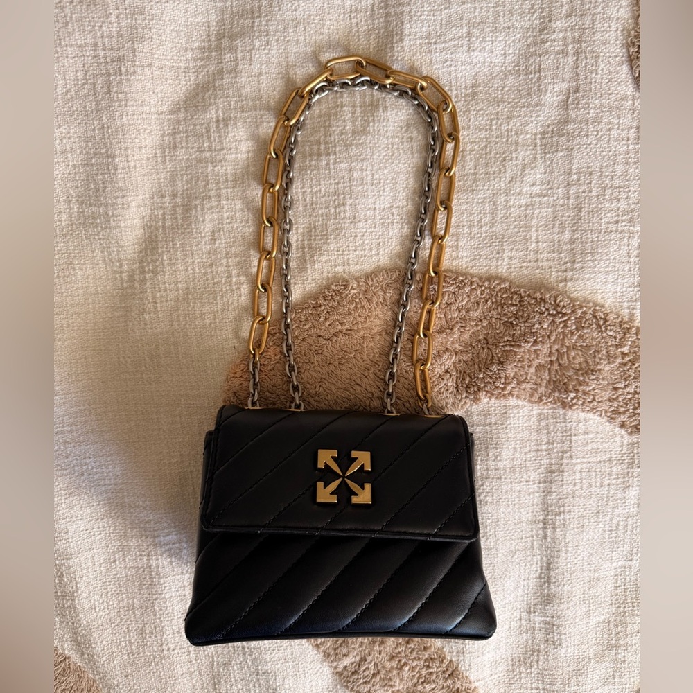 Off-White • Jackhammer 19 Leather Shoulder Bag